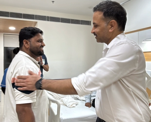 happy patient