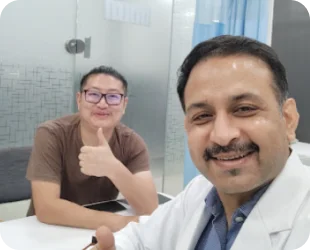 happy patient