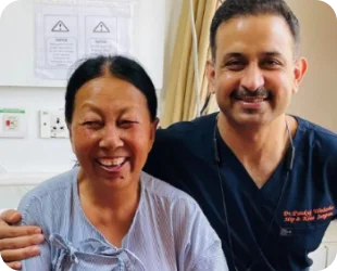happy patient